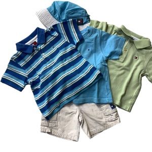 Tommy Hilfiger 5 piece baby boy’s bundle. Size 12-18 months and infant h…